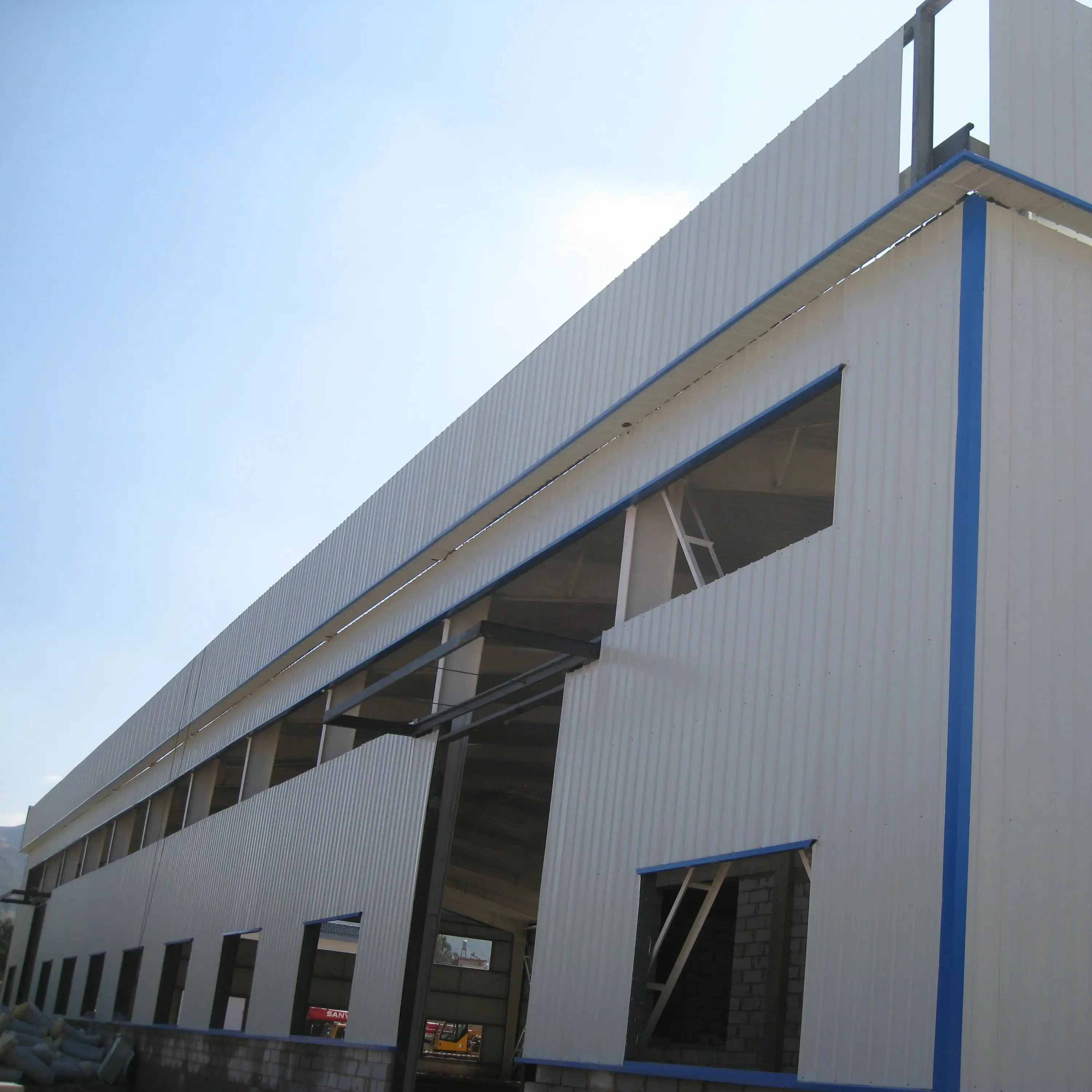 Detachable Reliable Prefabricated Construction steel structure church build design metal building materials