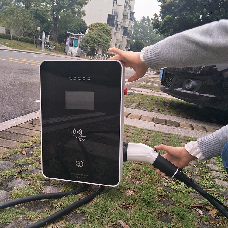 Зарядное устройство типа 2 Evse Acrel 7kw свая для Ev зарядной станции