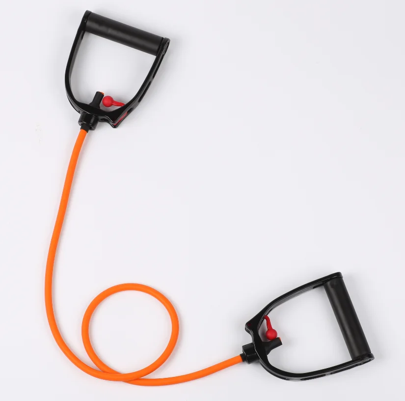 Low Price Gym Exercise Slimming Adjustable Handle Tubes Soft Expander Exercise Tube