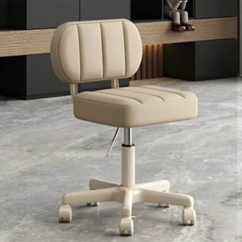 Beauty salon stool rotary lift back bar chair Home chair Barbershop nail salon chair