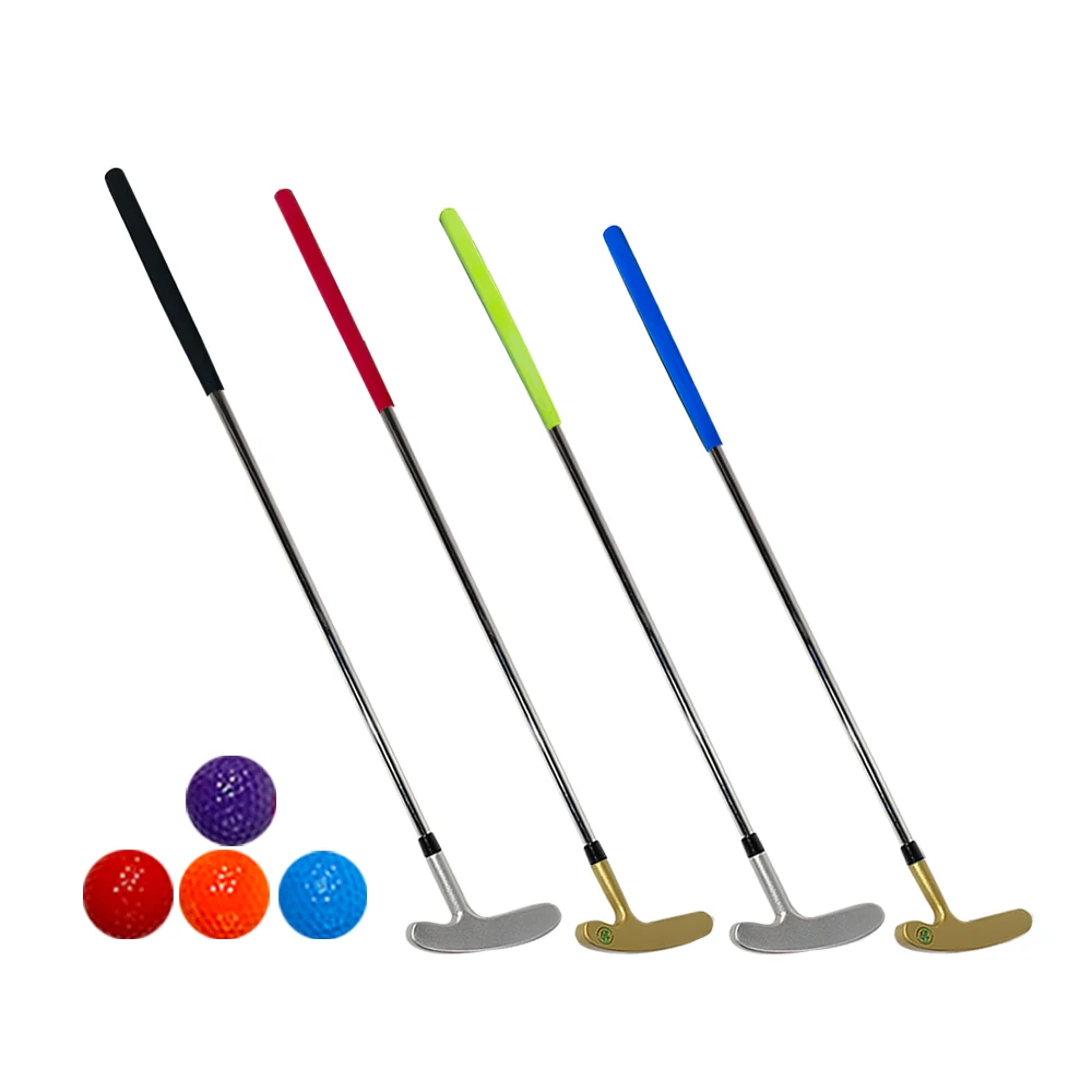 Two Ways Golf Putters for Men Right/Left Handed with Colored Golf Balls Mini Kids Club Golf Set