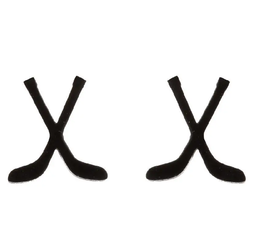 European And American Small Mini Skates Sports Football Personality Stainless Steel Basketball Earrings Stud