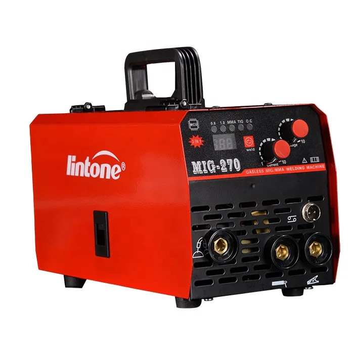 220V Semi-Automatic Welding Machine MIG-270 Flux Welding 3 In 1 MIG Welder