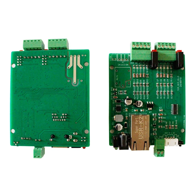 TCPIP Communication with 8 Channel relay output IO Control board Compatible Network and UART-TTL