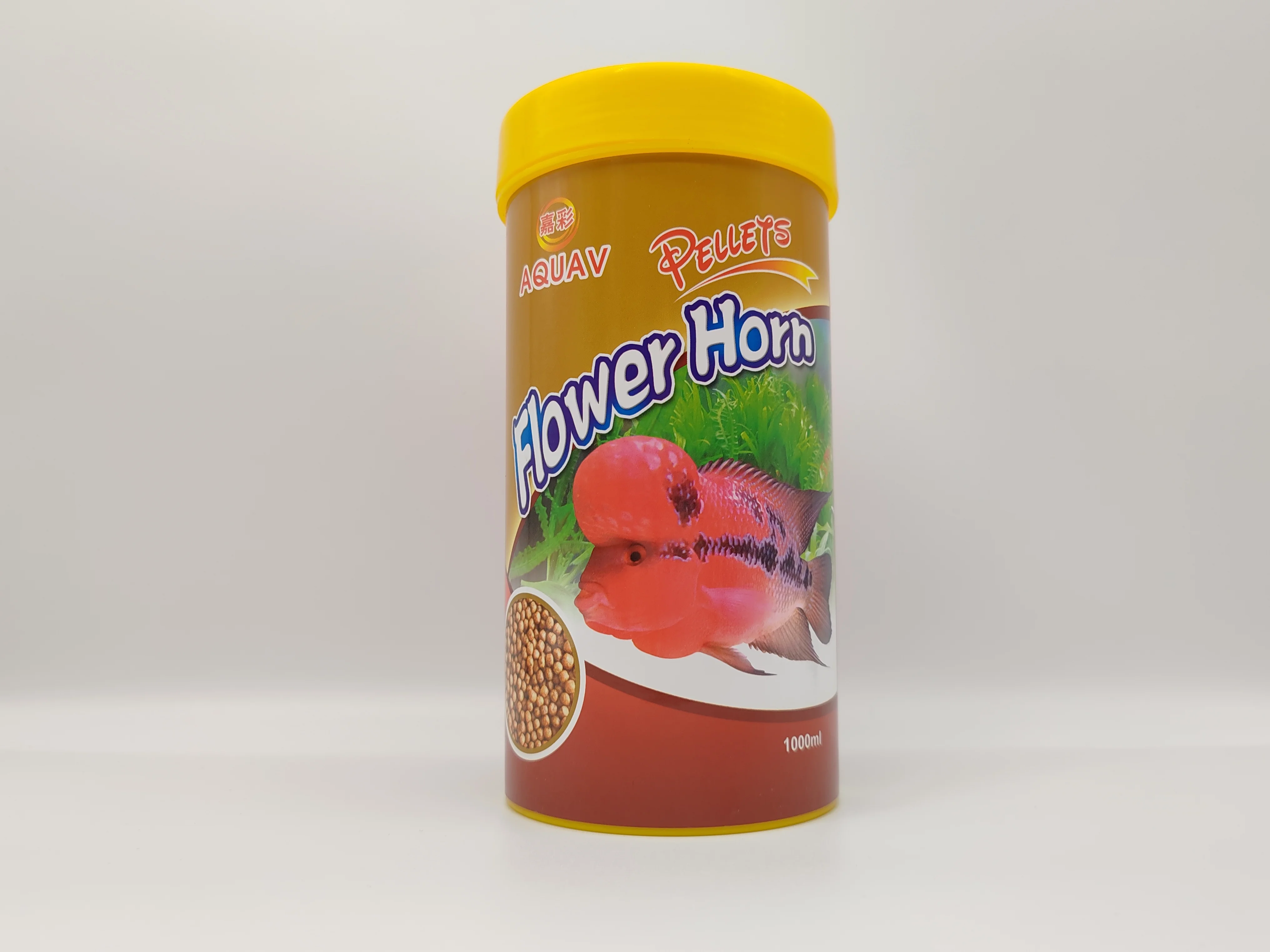 Nice high-nutrient, high-protein and high-quality flower horn pellets for fish