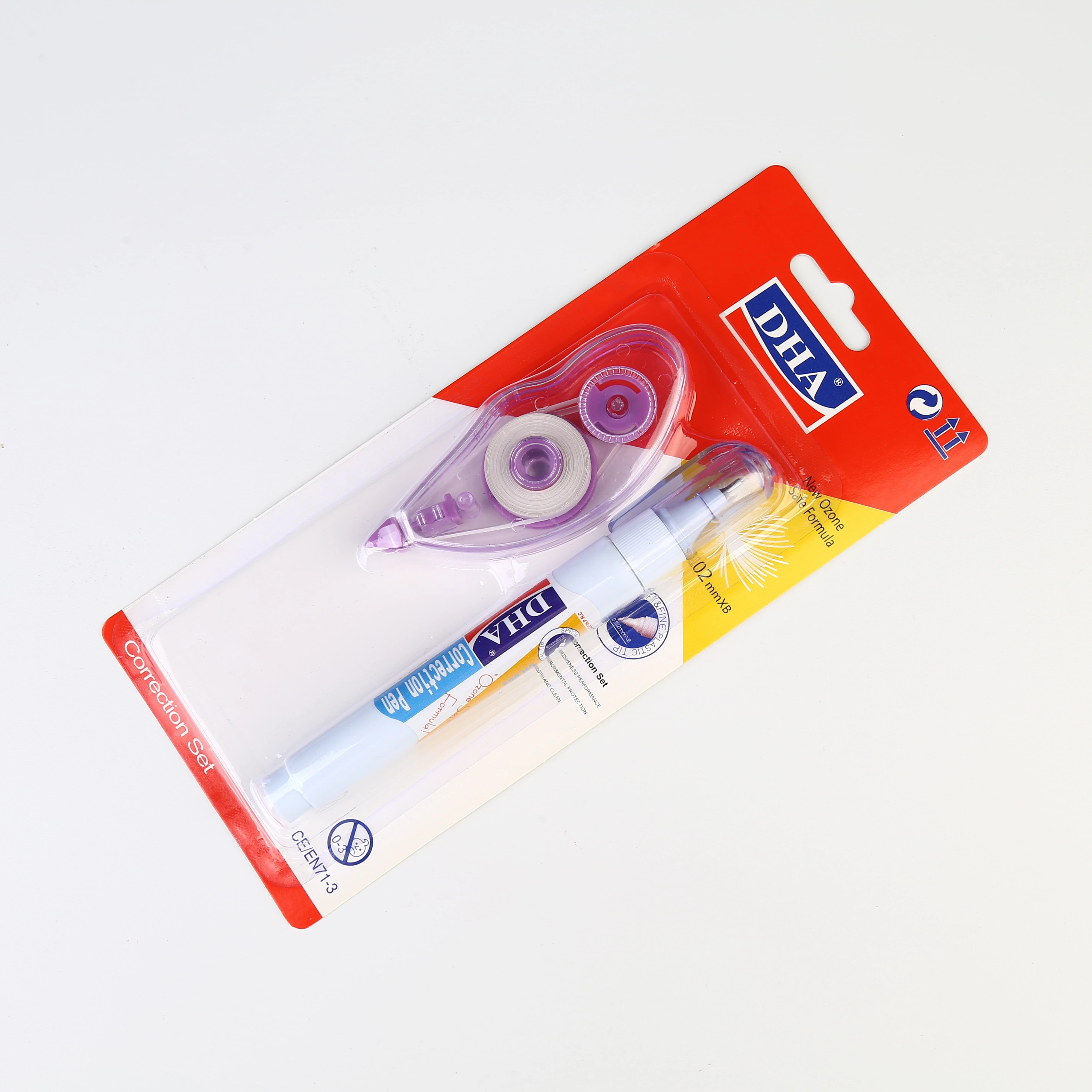 Amazon Hot Selling 7ml Correction Pen and 5mm*5m Tape Set