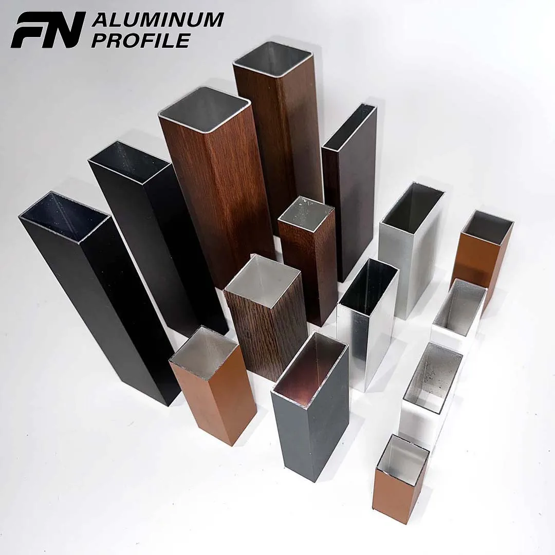 Заводская изготовленная на заказ 6063 Прямоугольная алюминиевая труба различная поверхность алюминиевый профиль алюминиевая квадратная трубка