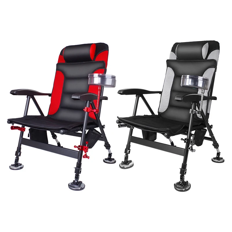 Регулируемое портативное кресло из алюминиевого сплава для пляжа, кемпинга, рыбалки на открытом воздухе