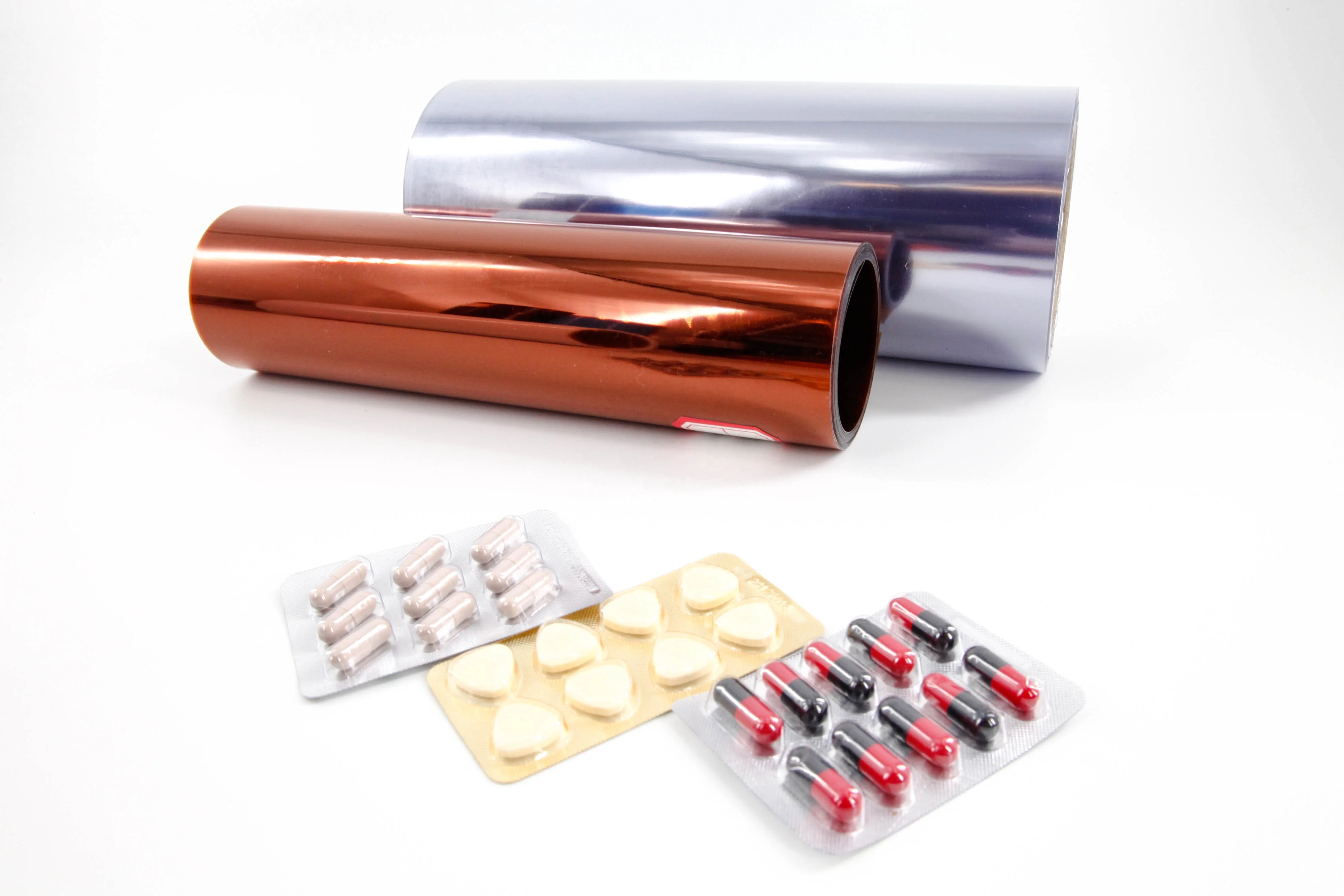Vacuum Forming Flexible Materials PVDC/PE/PVDC Film For Pharmaceutical Packing