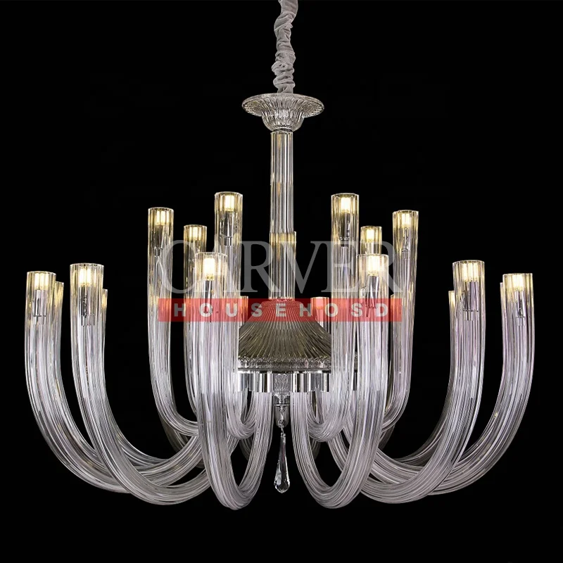 European modern Restaurant Lamp Lighting Chandelier Luxury Hotel Light