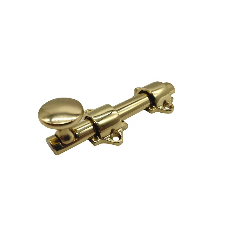 Heavy Duty Solid Brass 4 Inch Dutch Door Surface Bolt