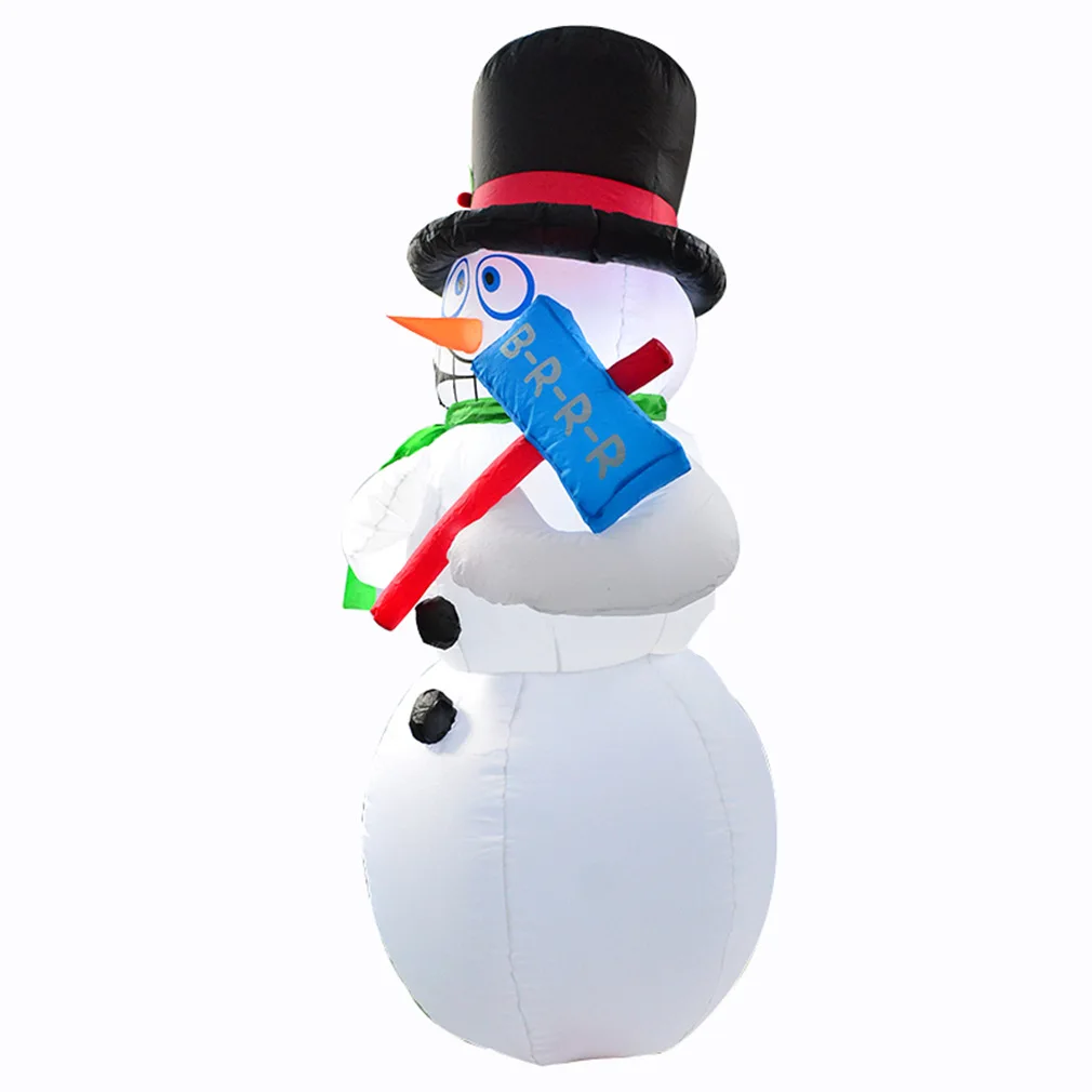  Factory direct sales of new Christmas decoration 1.8 meters shaking snowman inflatable garden
