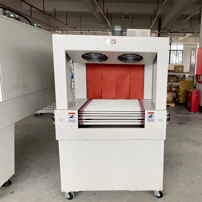 GURKI Plastic Film Shrink Packing Machine Tunnel