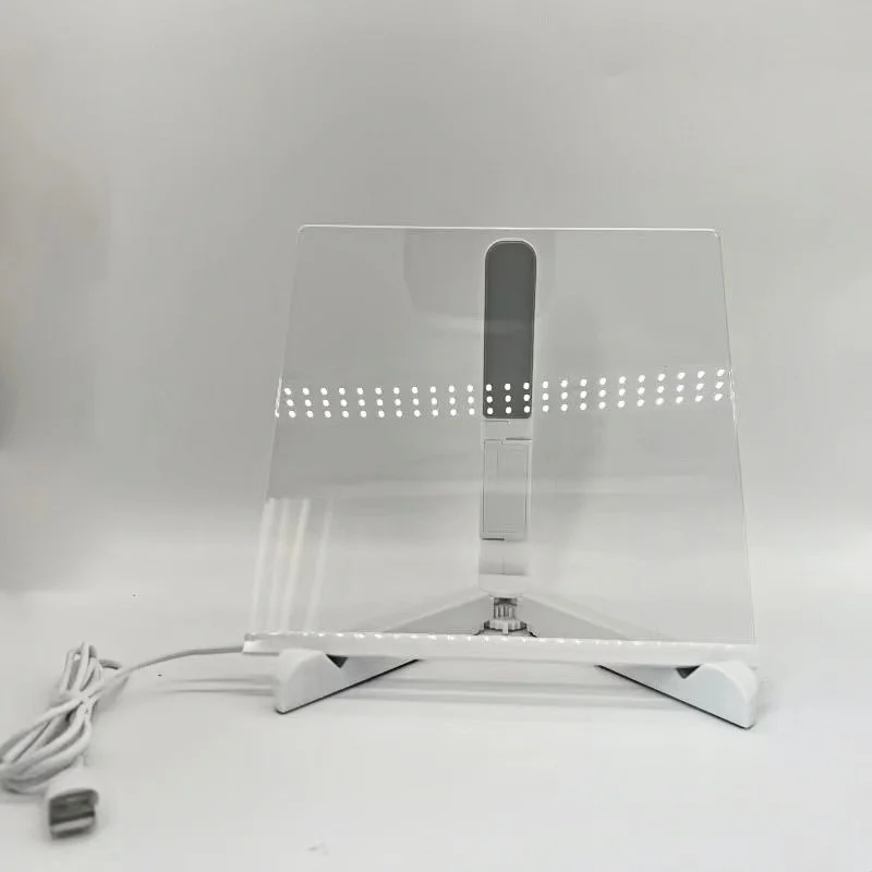 Stand Luminous Acrylic Message Board Dry Erase Board Lighted Note Pad for Desk Notes LED Message Board with 7 Color Pen