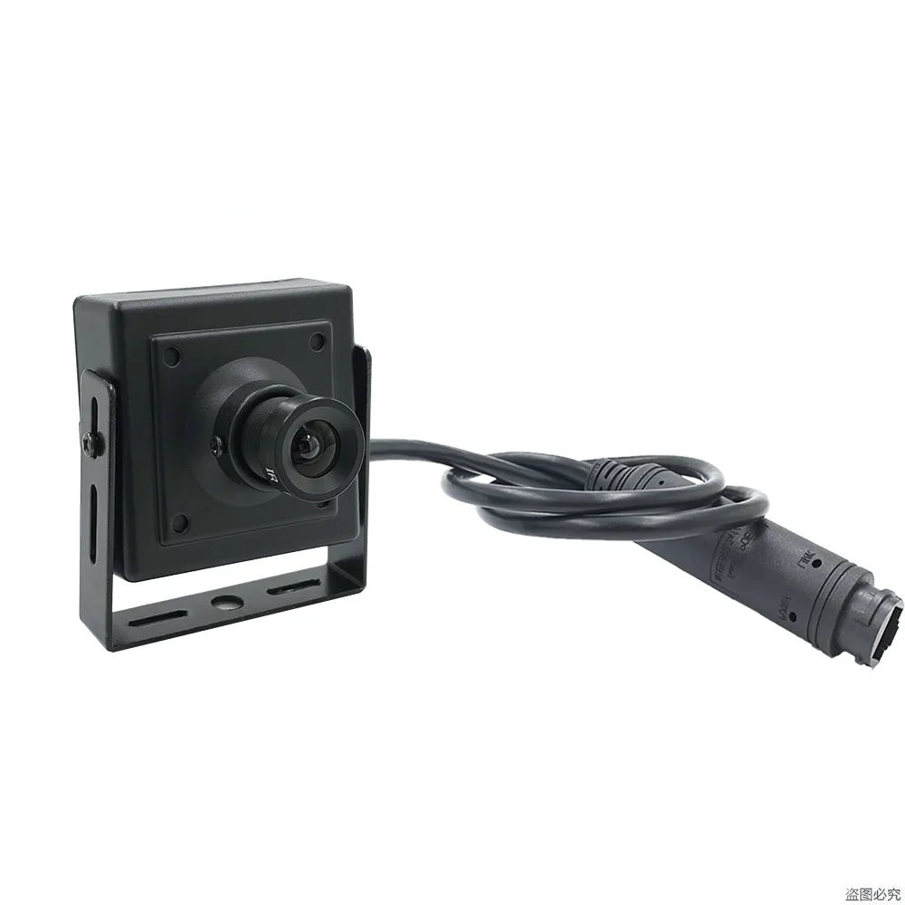8MP Miniature IP square camera Ex-View 0.001lux low illumination H.265 3840*2160 Pixel 15fps 2.8/3.6/6/8mm board Lens 60 Degree
