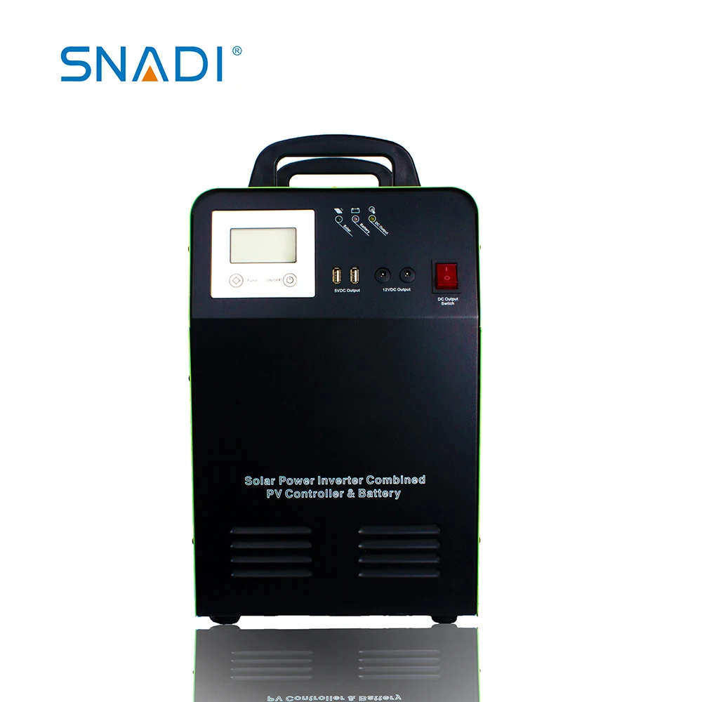 1500w 1.5kw 24v portable all in one solar power off grid system