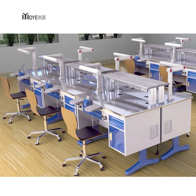 Stainless and Marble Workbench Dental Lab Worktop Dental Workstations