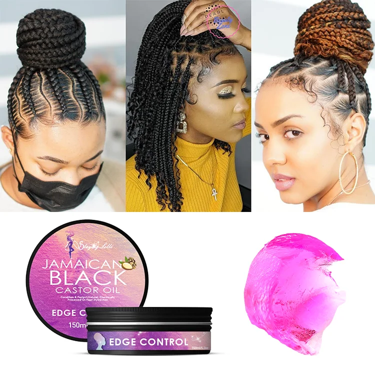 High Quality Wholesale Extreme Hold Olive Oil Edge Control Vendor List SLAYING LOLLI Styling Edge Laid Set