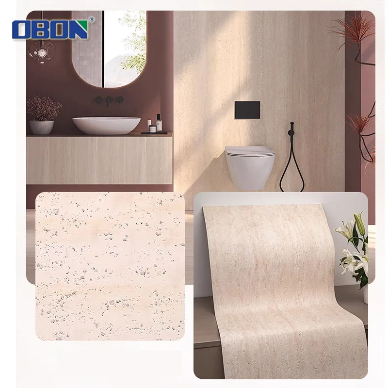 Wholesale Price MCM Slate Soft Travertine Stone Veneer Wall Cladding Ultra Thin Flexible Stone Panels Outdoor Decoration Natural