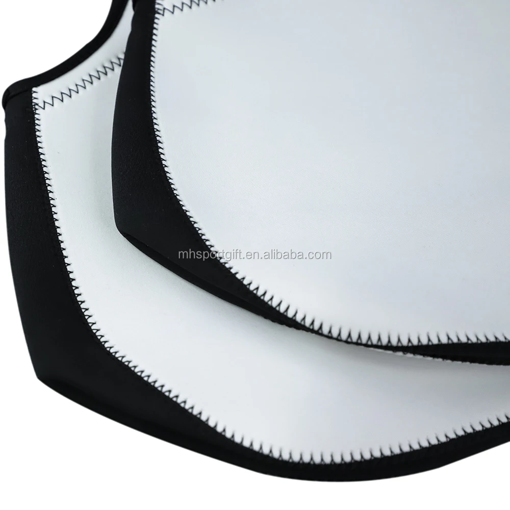 White Blank Neoprene Lunch Tote Bag for Sublimation