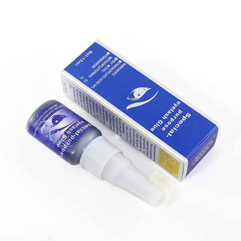 
OEM good quality eyelash glue beauty tools no burning eyelash makeup glue 