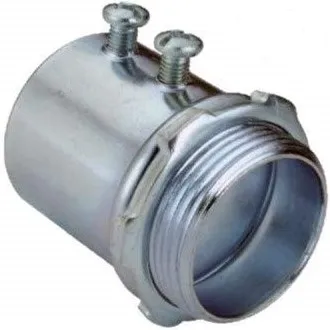 Steel Set Screw Connectors for EMT Conduit  1/2 in. diameter 50-pack