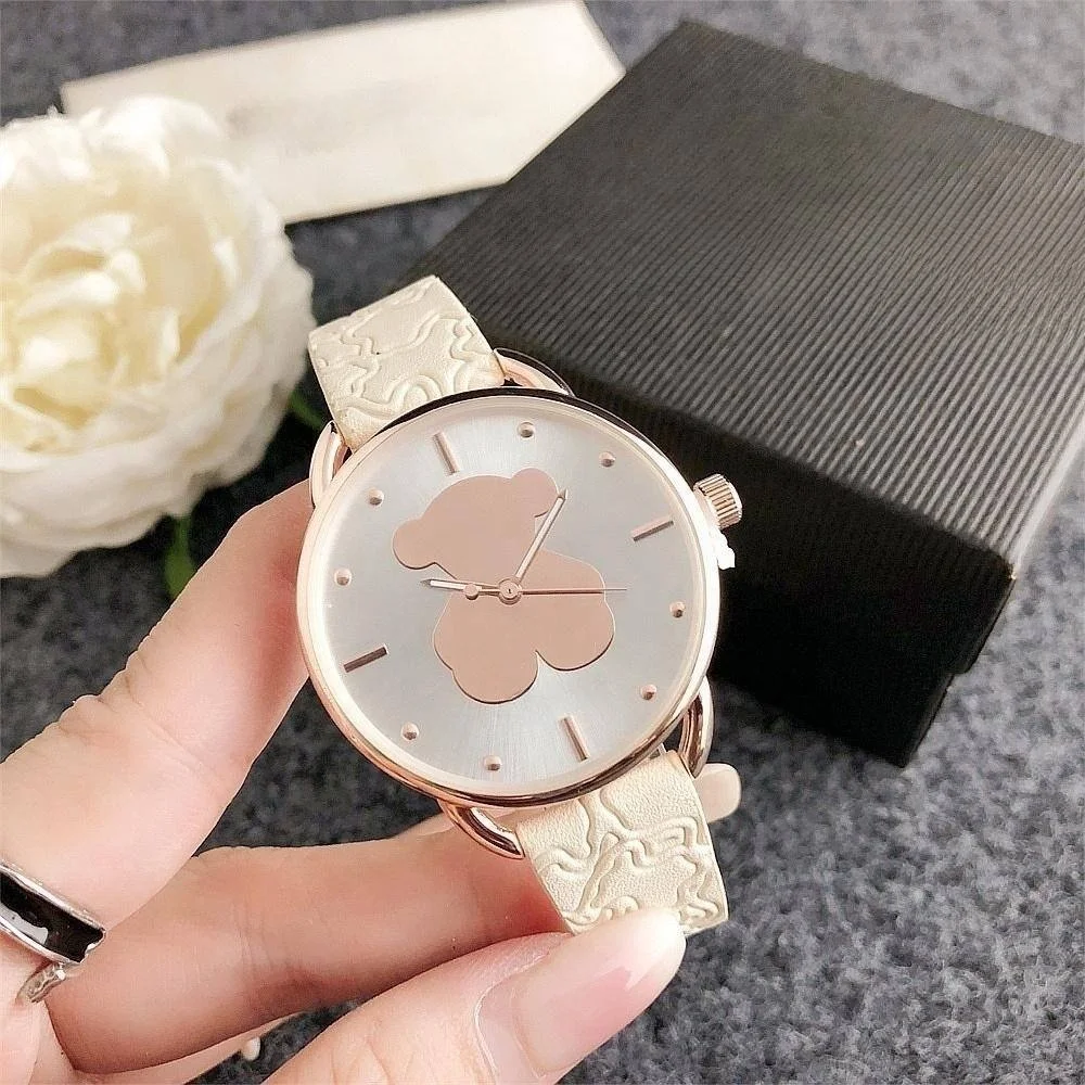 Luxury Famous Brand Designer Watch Montre De Femme Tomi Brands Leather Band Ladies Quartz Watches for Women