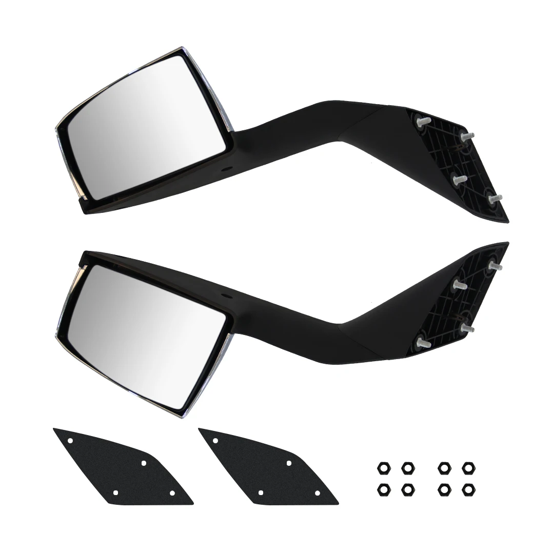 USA delivery truck accessories body parts chrome rearview mirror in north america