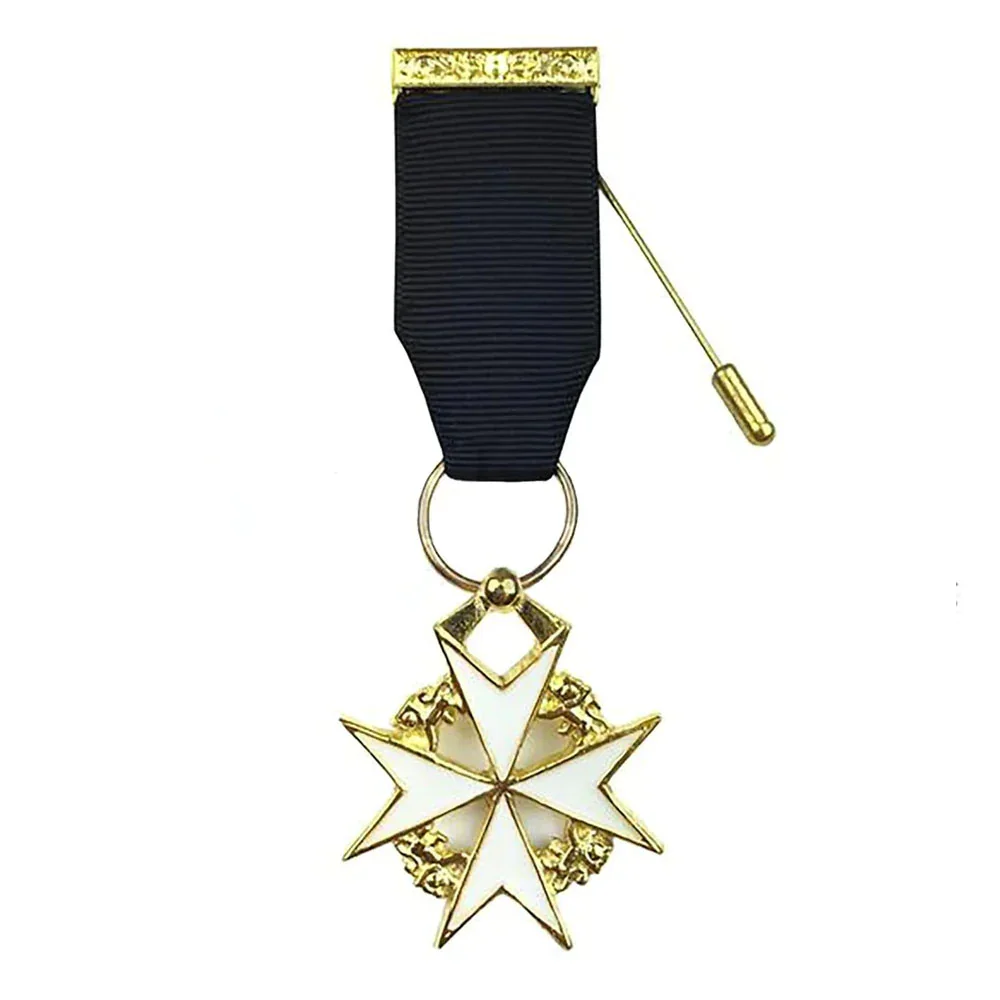 Unique Knights of Malta Breast Medal 3 Inch