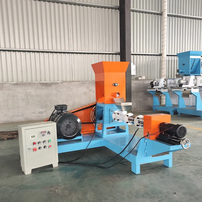 Automatic Fish Food Making Extruder Wet Type Fish Feed Extruder Machine