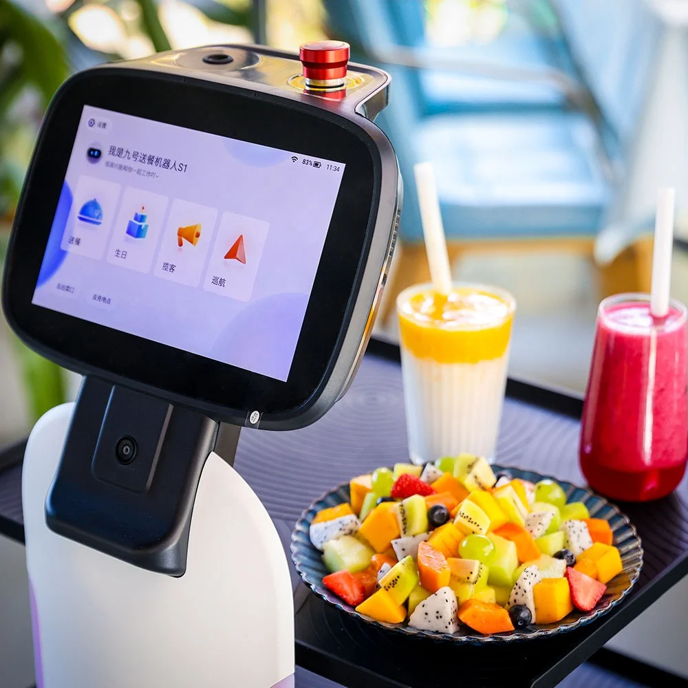 Segway AI logistics intelligent home outdoor package parcel fast delivery robot chassis