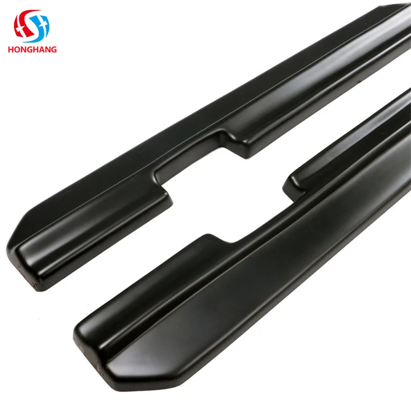 Honghang supplier produces carbon fiber auto spare parts side skirts for Dodge challenger 2012+