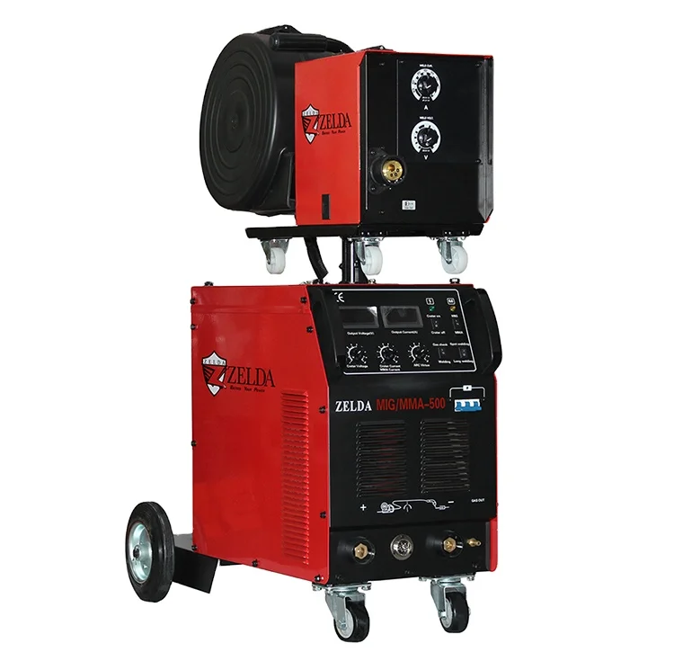 Zelda Mig igbt welding machine automatic mig welding machine 500A mig mag welding machine