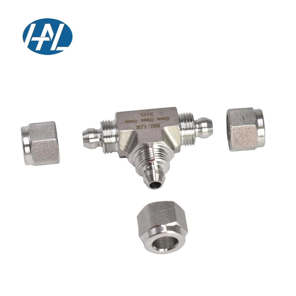 T type Thread Pneumatic Fittings Push In Quick Connector Release Air Fitting OD6mm 8mm 10mm 12mm