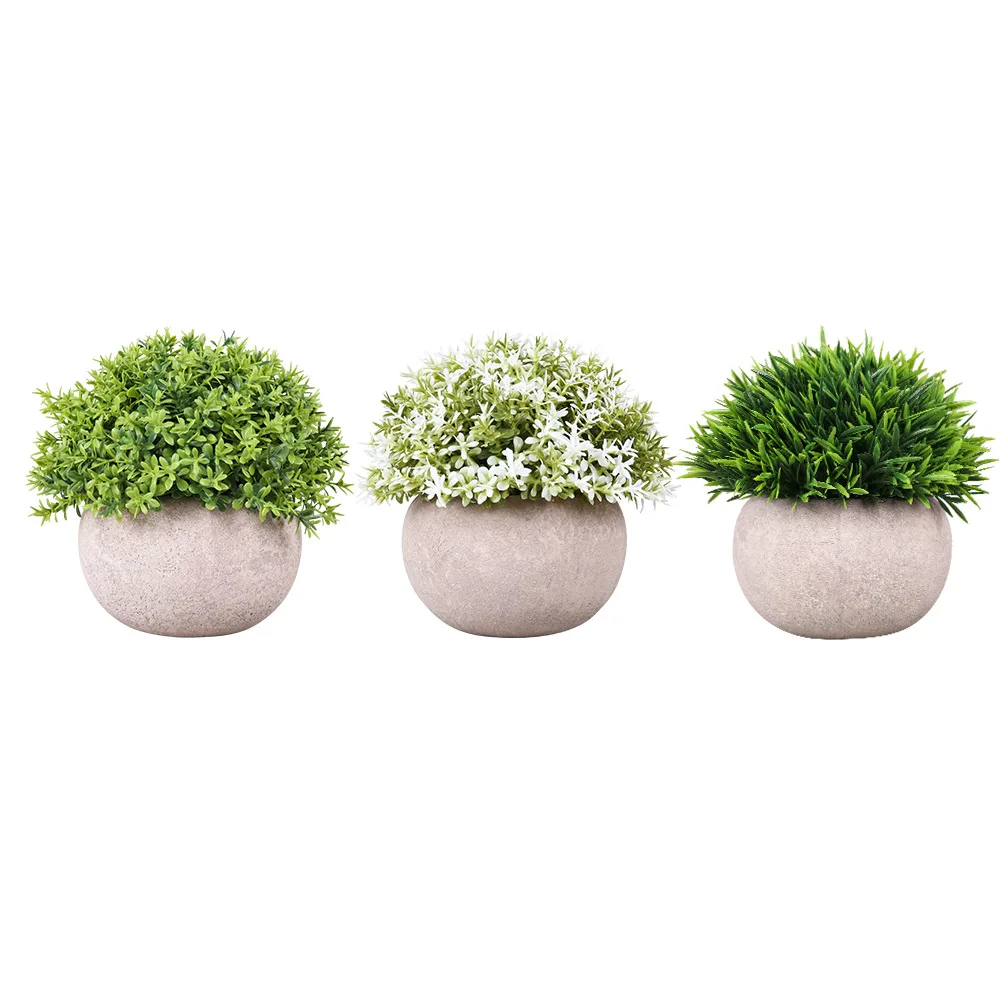 50cm Indoor Succulents Artificial Nature Garden Small Plastic Tropical Green Trees Artificial Aloe Vera Plant Potted Plant
