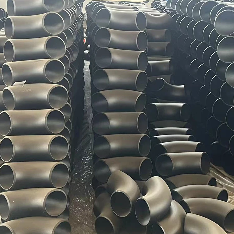 Customized ASNE B16.9 carbon steel elbow sch20 sch60 xs SGP seamless elbow