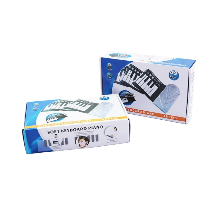Custom Foldable Music Eduction 88 key Piano Keyboard 88 key silicone piano keyboard  Roll Up Piano keyboard