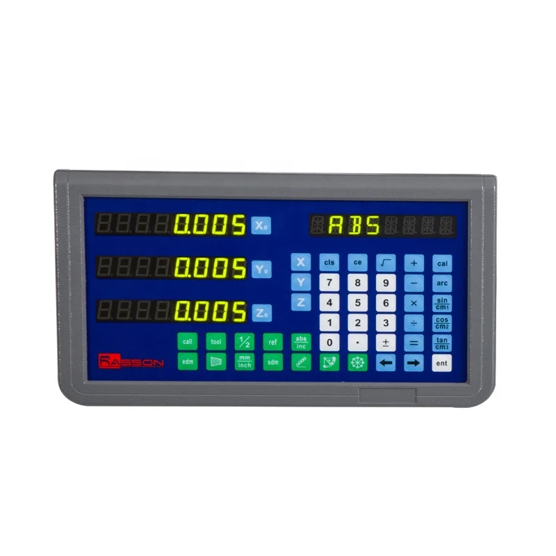 RASSON Digital Readout (DRO) and 2/3 axis Digital Readout for lathes, milling machines