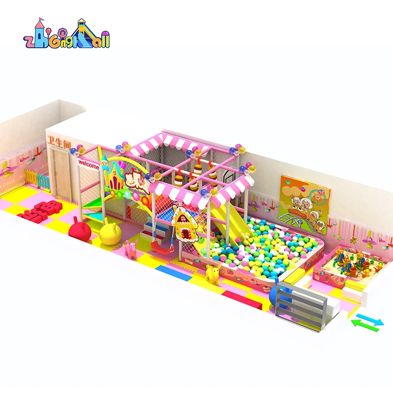 Hot Sale New Design Amusement Park Commercial Children Game Room Soft Play Kids Indoor Playground Equipment for Sale