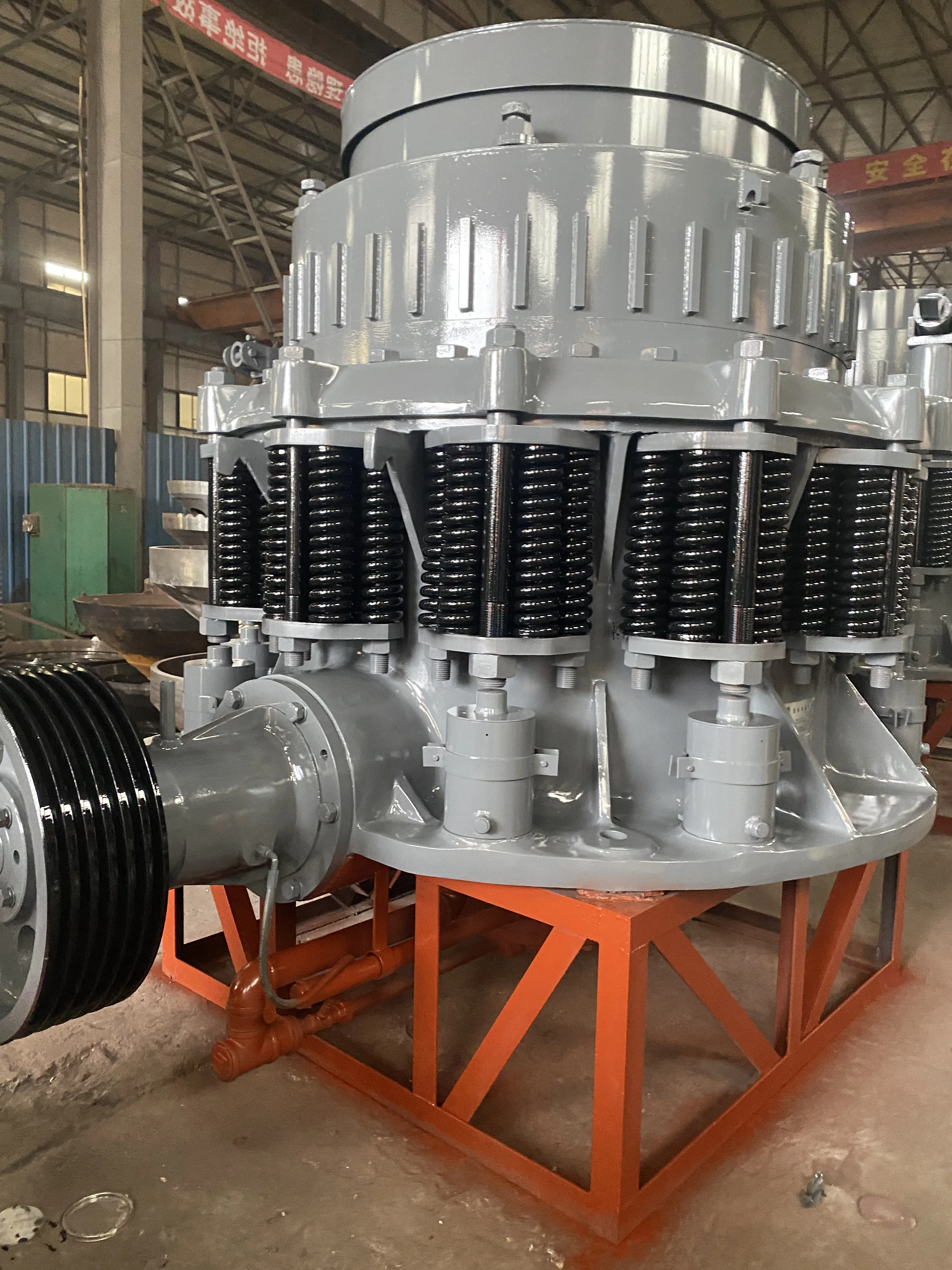 BYHI Symons Cone Crusher Scrap Metal Crusher Machinestone Crusher Plant In Crushing
