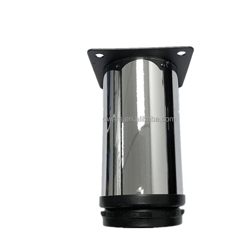 High Quality Modern Chrome Plated Furniture Accessories Adjustable Metal Sofa Legs Gold Couch Sofa Cabinet Table Legs