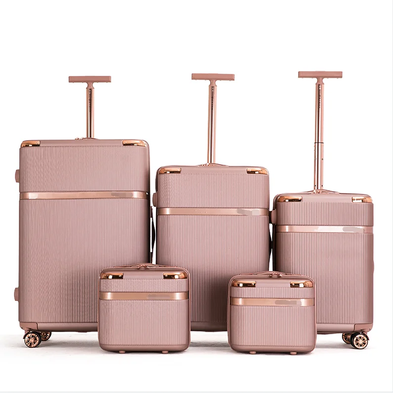 Hot Selling 10 12 14 20 24 28 Inch Luggage 6 Pieces Set Trolley ABS Luggage Sets Valise Koffer