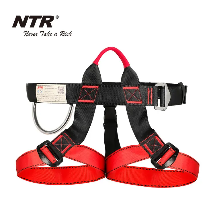 Climbing harness protect waist safety harness half body harness for mountaineering/fire rescuing/rock climbing/rappelling