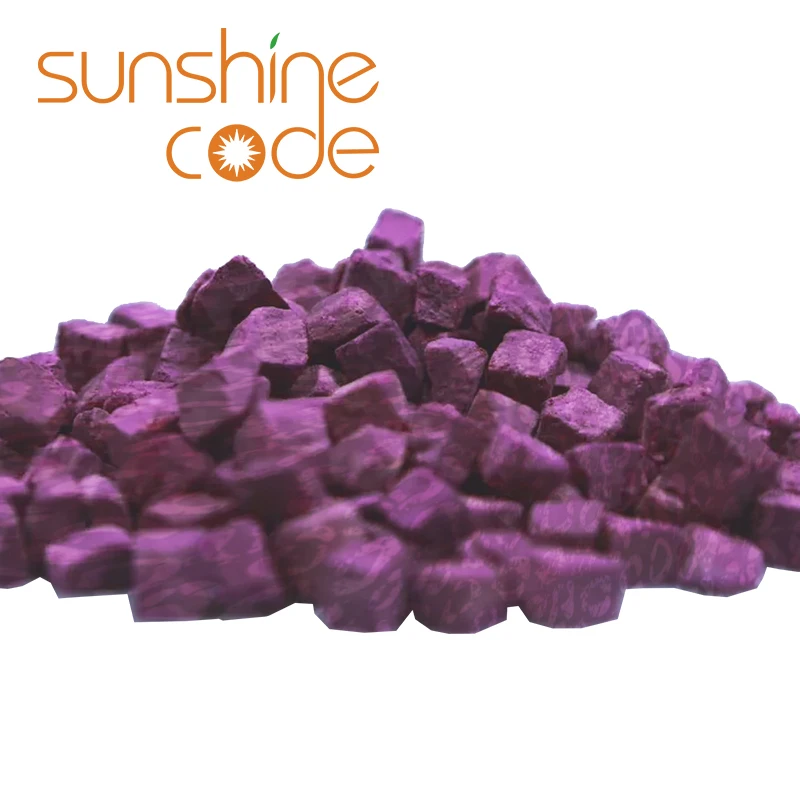 Sunshine Code Freeze Dried Purple Sweet Potato Cubes Mshine Ya Kumenyea Viazi Na Bei Zake Fresh Crispy Purple Potato