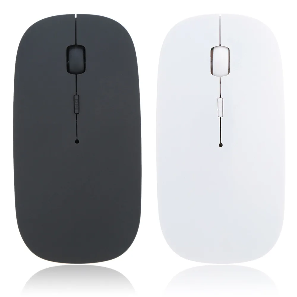 
Wireless Computer Mouse Rechargeable Mice for Laptop Notebook Ultra Thin 2.4G Optical Mouse With USB Receiver Air Mouse 