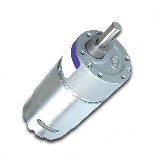 24V 200W High Torque Geared DC Motor with Gearbox Low rpm DC Gear Motor for Ball Collector E216M