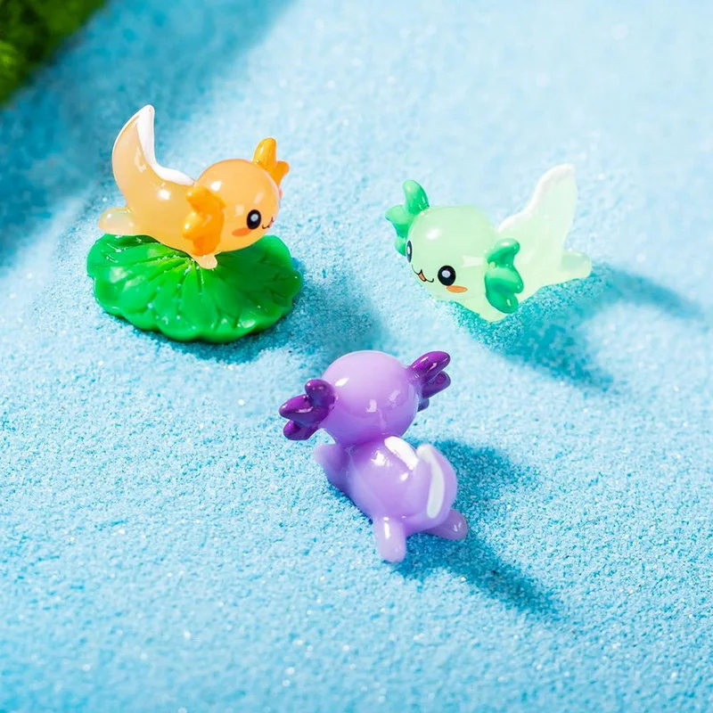 Cartoon Cute Hexagonal Dragon Figurine Car Sand Table Landscaping Decoration DIY Dollhouse Miniature Doll
