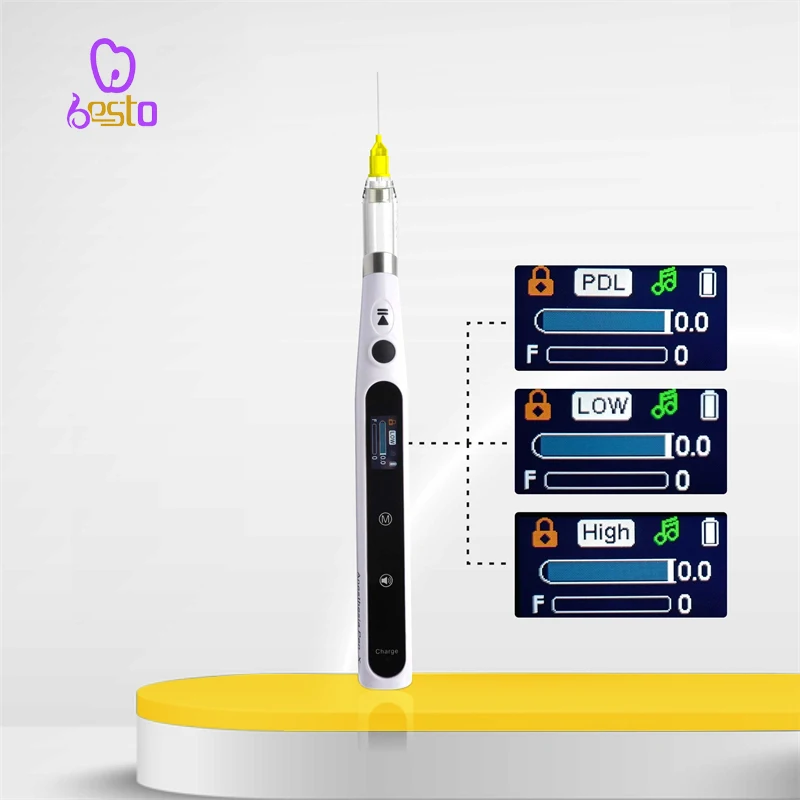 Безболезненная электрическая Анестезия стоматологический шприц стоматология Цифровой Оральный местный беспроводной инжектор