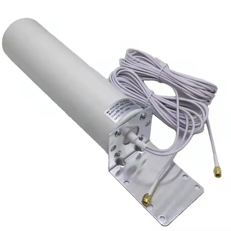 3G/4G outdoor barrel antenna 10m dual wire dual interface TS9/CRC9 router network card external antenna