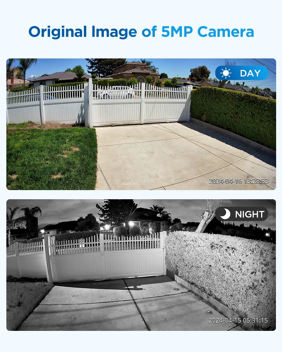 4COVR 5 Megapixel Outdoor IK10 Vandal-proof Dome Built-in Mic AI Person Detect Business Home PoE CCTV Security 5mp ip camera